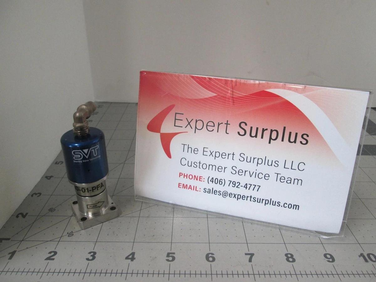 Sterling Valve, Series 110, Pneumatic Low Pressure Valve, Surface Mount, New
