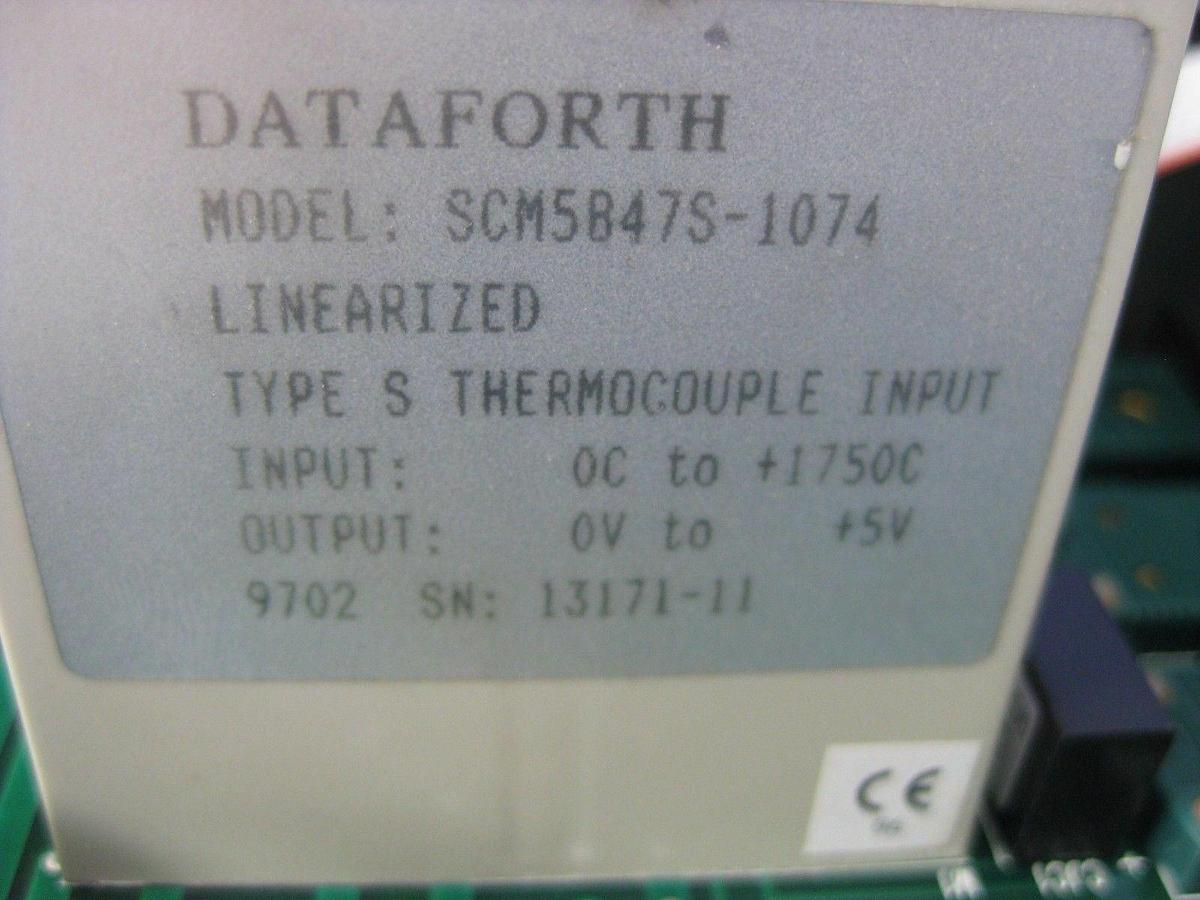 Used ICCI SLC-99 Temperature Control Input Module w/ 8002085 & 8002075, Used