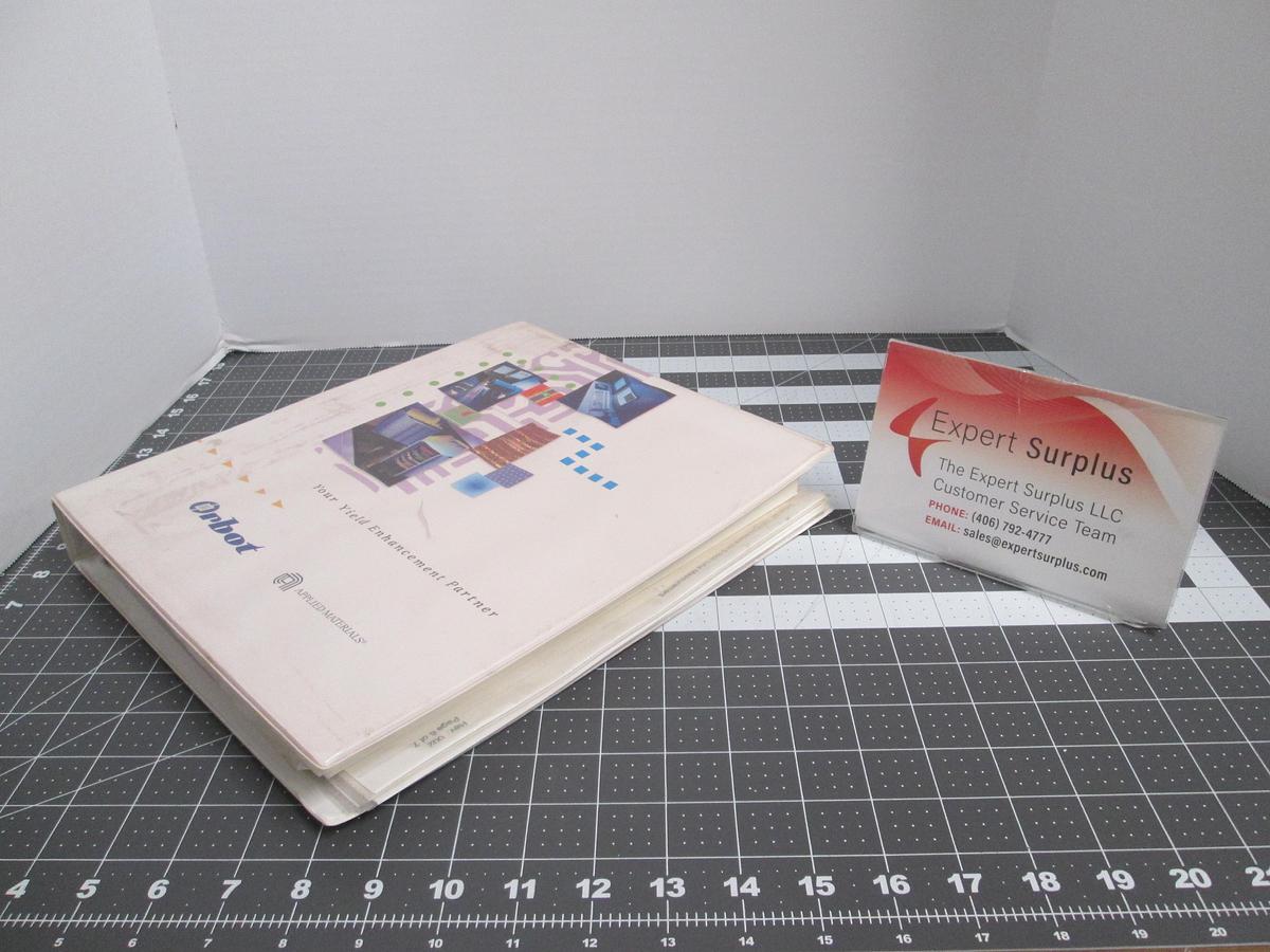 Used Orbot Applied Materials, WF-720, Wafer Inspection System User Manual 7W003-02
