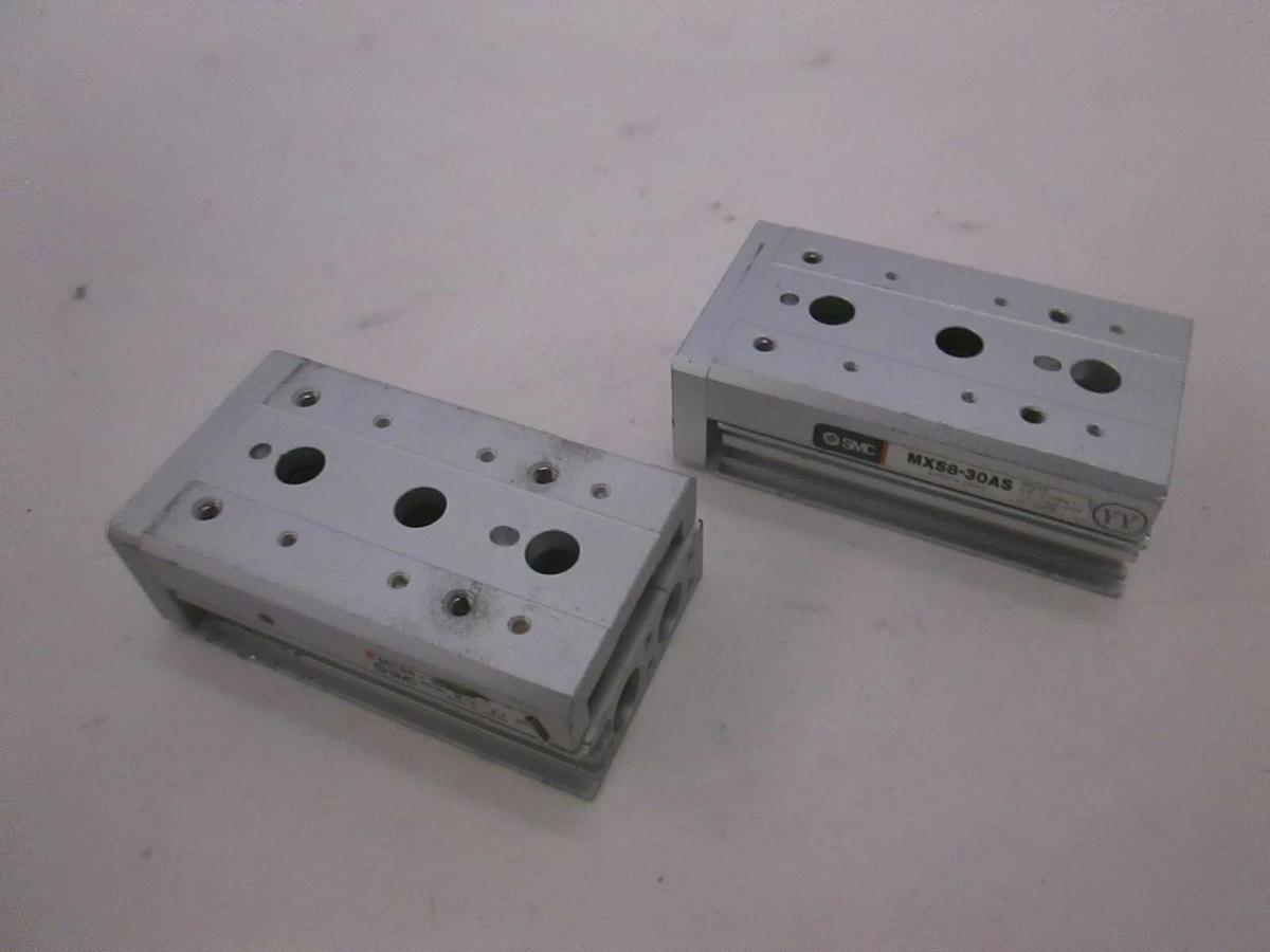 Used SMC, Slide Table, MXS8-30AS, Used, Lot of 2