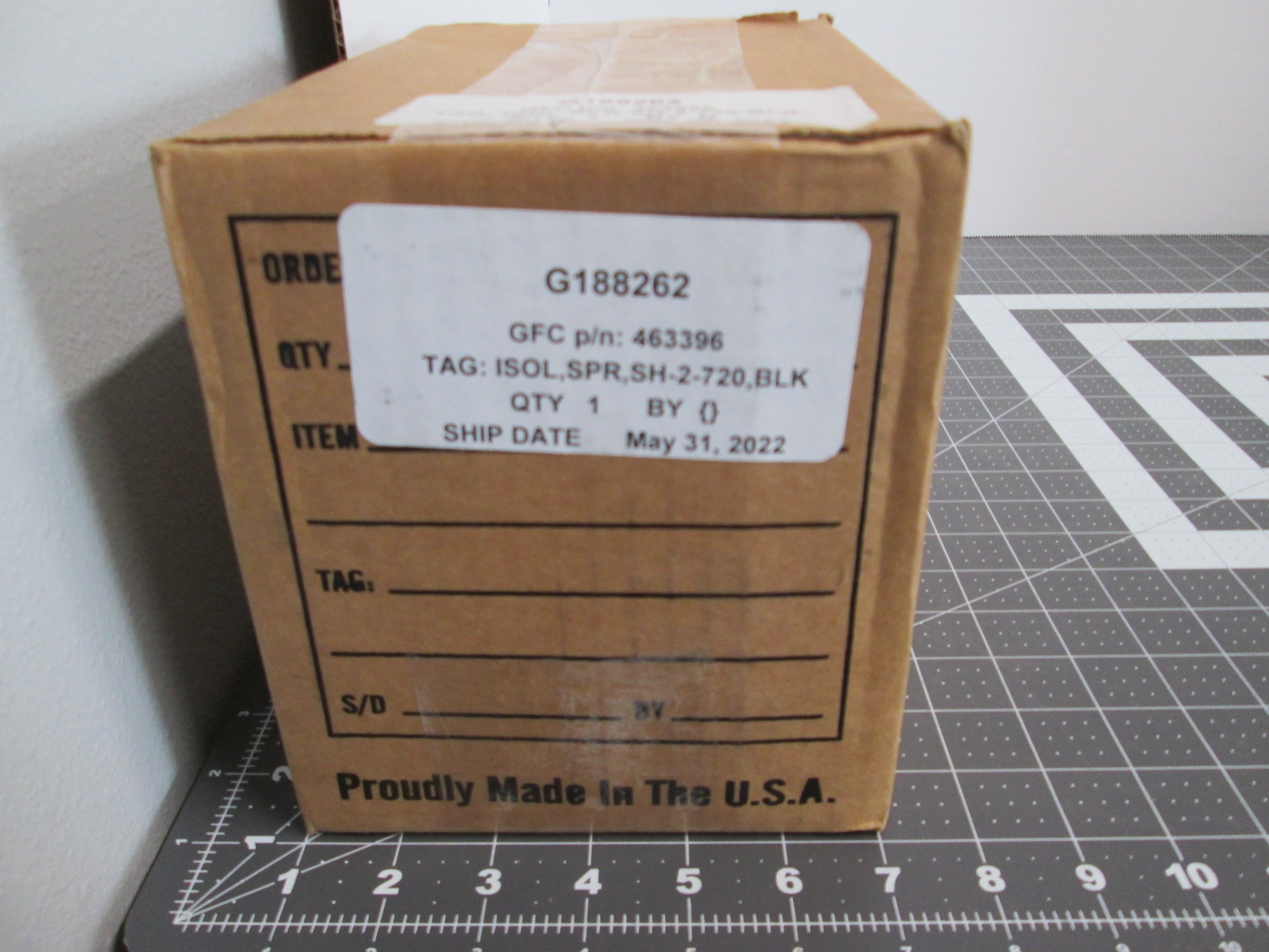 Kinetics, Sh-2-720, Spring Isolation Hanger 720lb Black P/N 463396