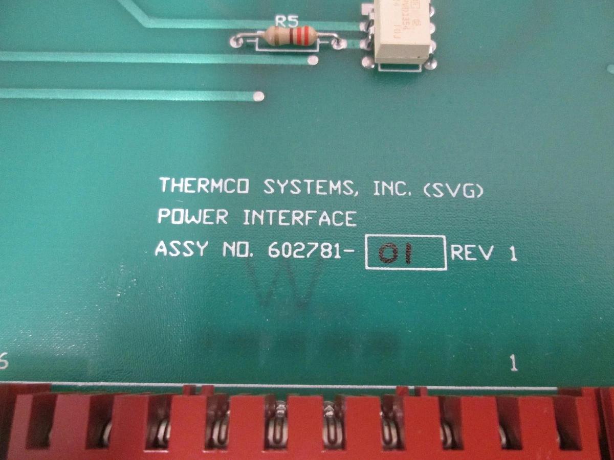 Used SPT Micro SVG, 602781-01, Power Interface PCB Assy, Used