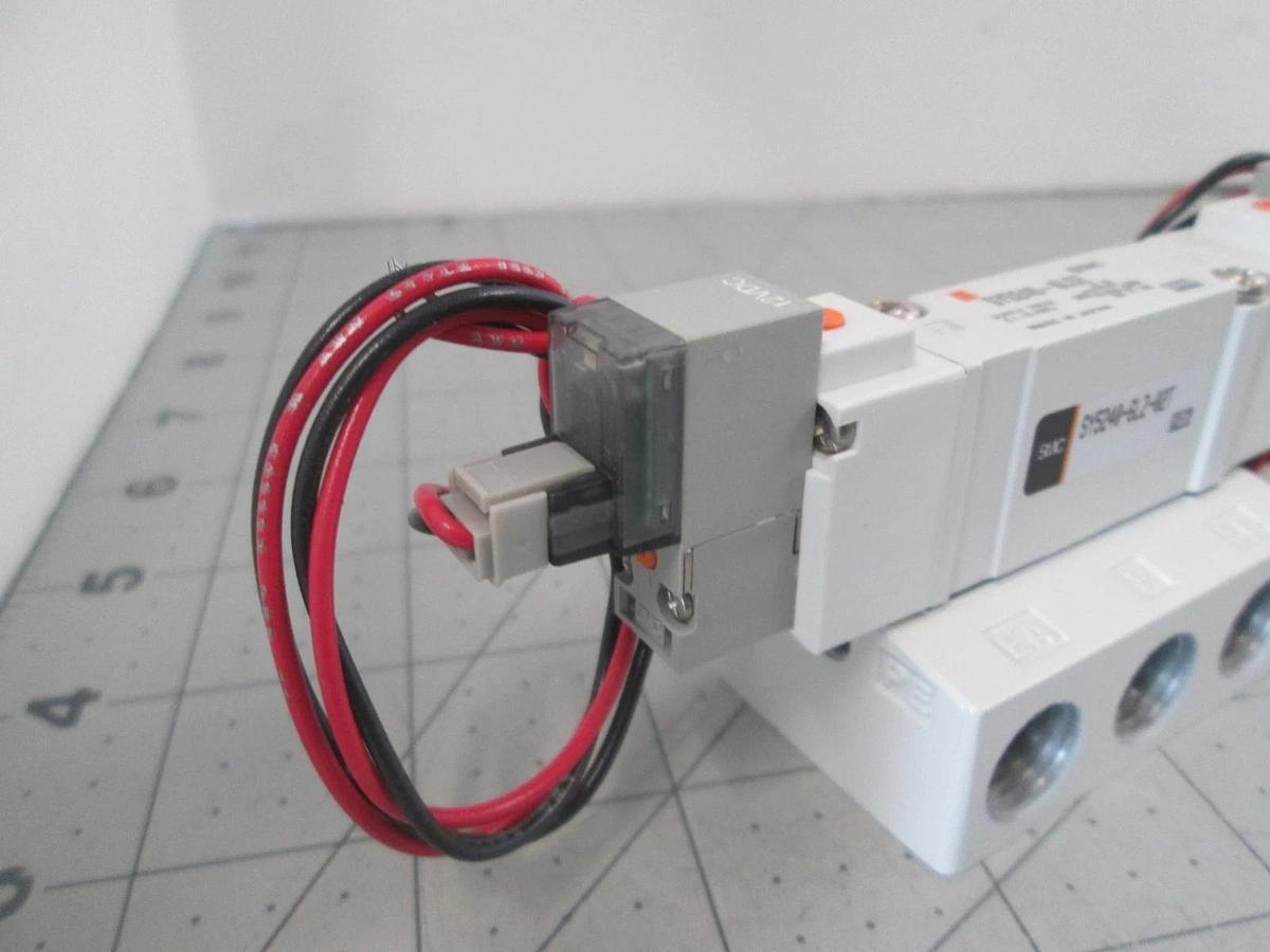 Used SMC, SY5240-6LOZ, Solenoid Valve, Used