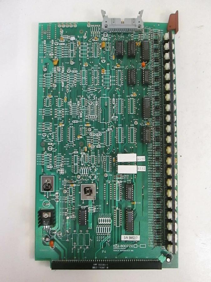 Used SVG 80072E Track Interface BD, PCB, Working When Removed