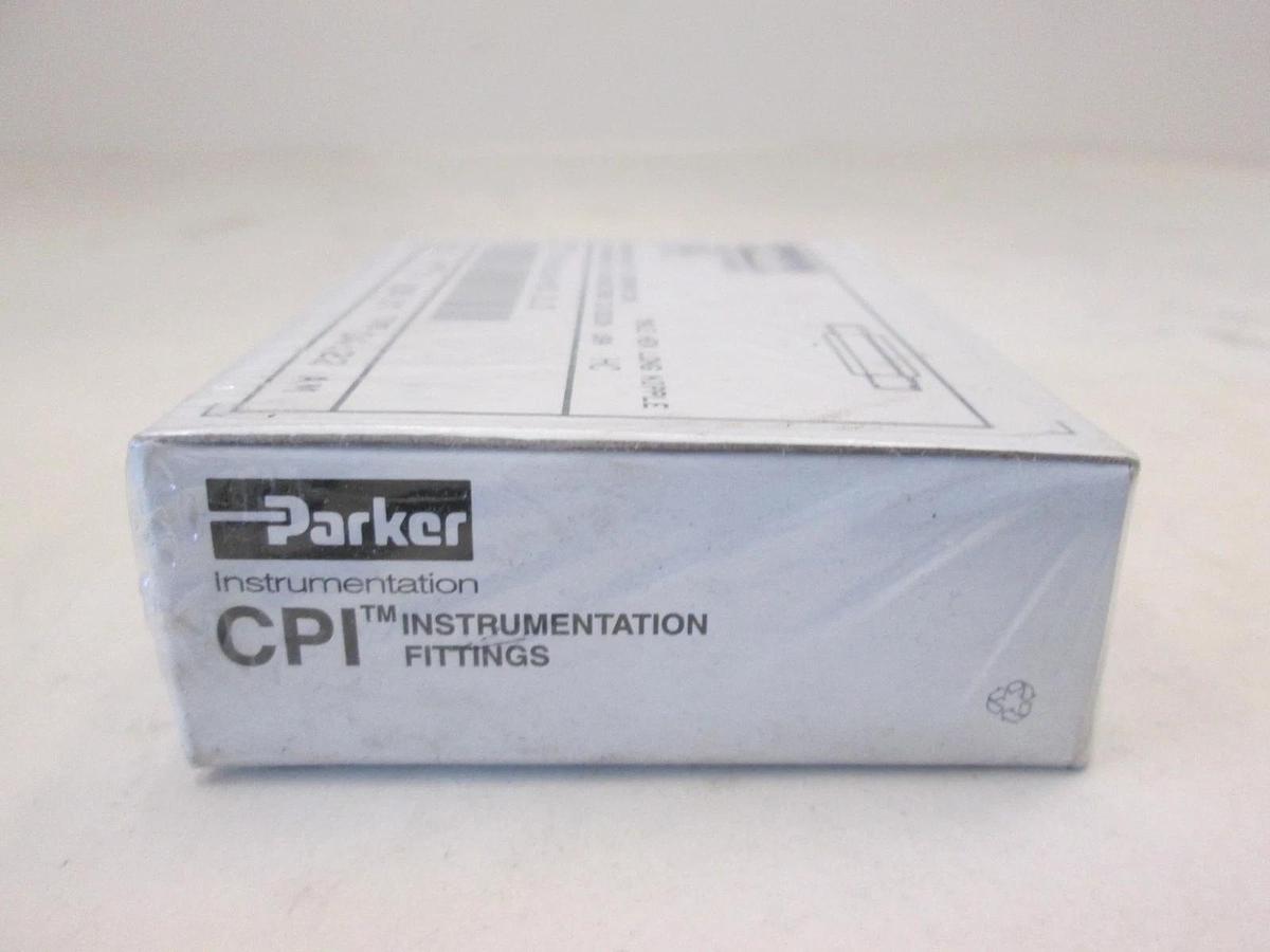 Parker, 8-8 MHLN-SS, Male Hex Long Nipple Fitting Box of 2, New, Original