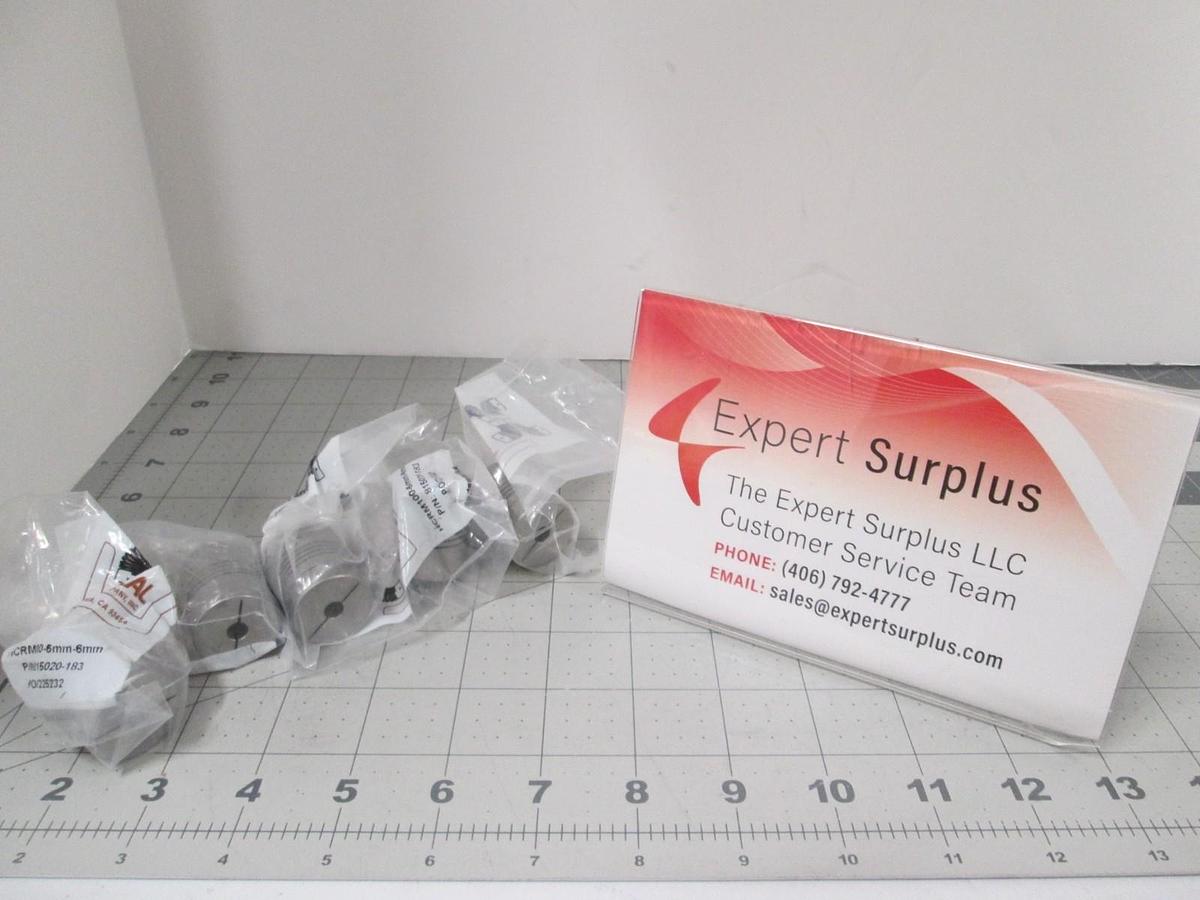 Helical Products, HCRM100-6MM-6MM coupling, Flexible Shaft, New, Lot of 5