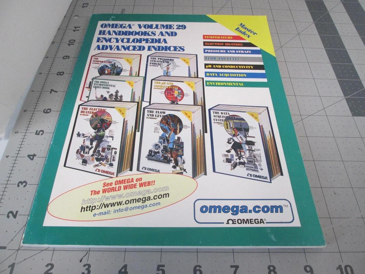 Used Omega, Volume 29 Handbook and Encyclopedia Advanced Indices, Master Index, Used