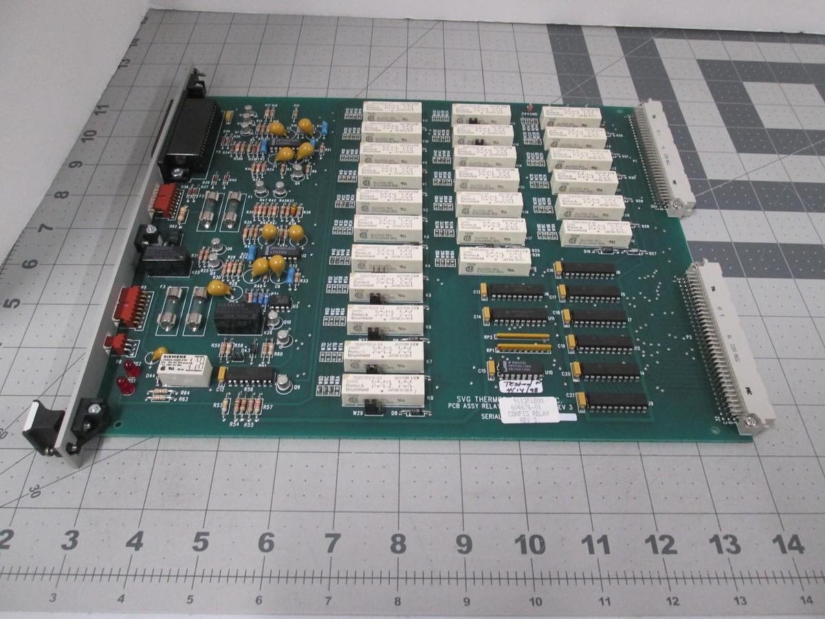 Used SPT Micro, 604676-01, Relay Wet Dry Oxide Process, PCB Assy, New