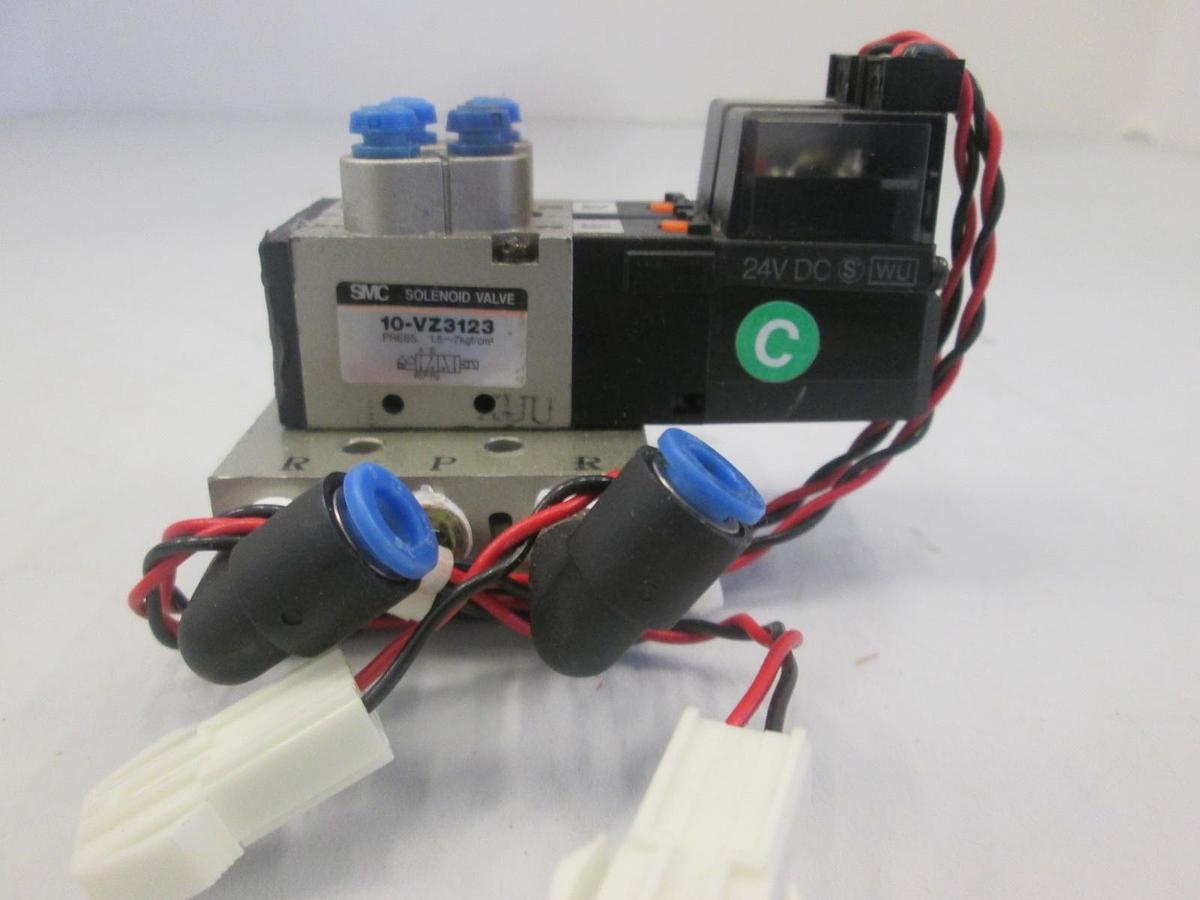 Used SMC, 10-VZ3123, Solenoid Valve Assy, Used