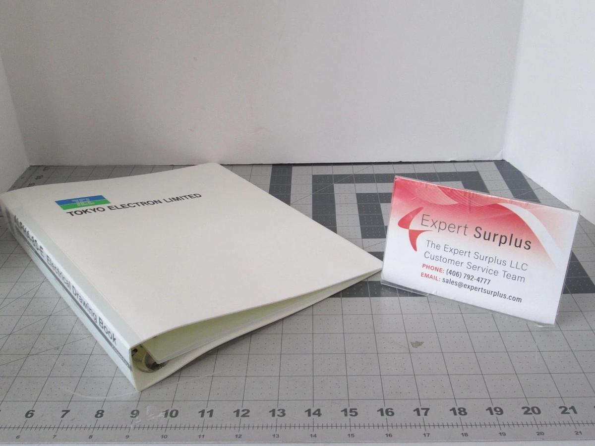 Used TEL Tokyo, ALPHA-8S-E, Electrical Drawing Book P-Doped-POLY, REV 1.0, Used