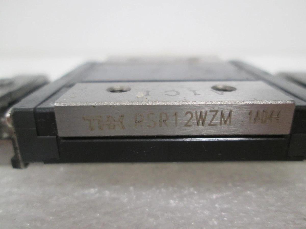 Used THK, RSR12WZM, 1A044, Linear Slide w/ Bearing Block, Used