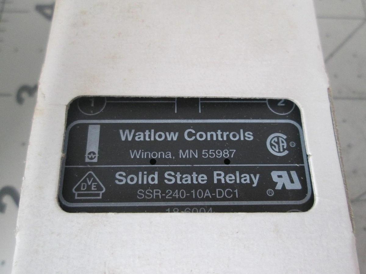 Watlow, SSR-240-10A-DC1, Solid State Relay, New