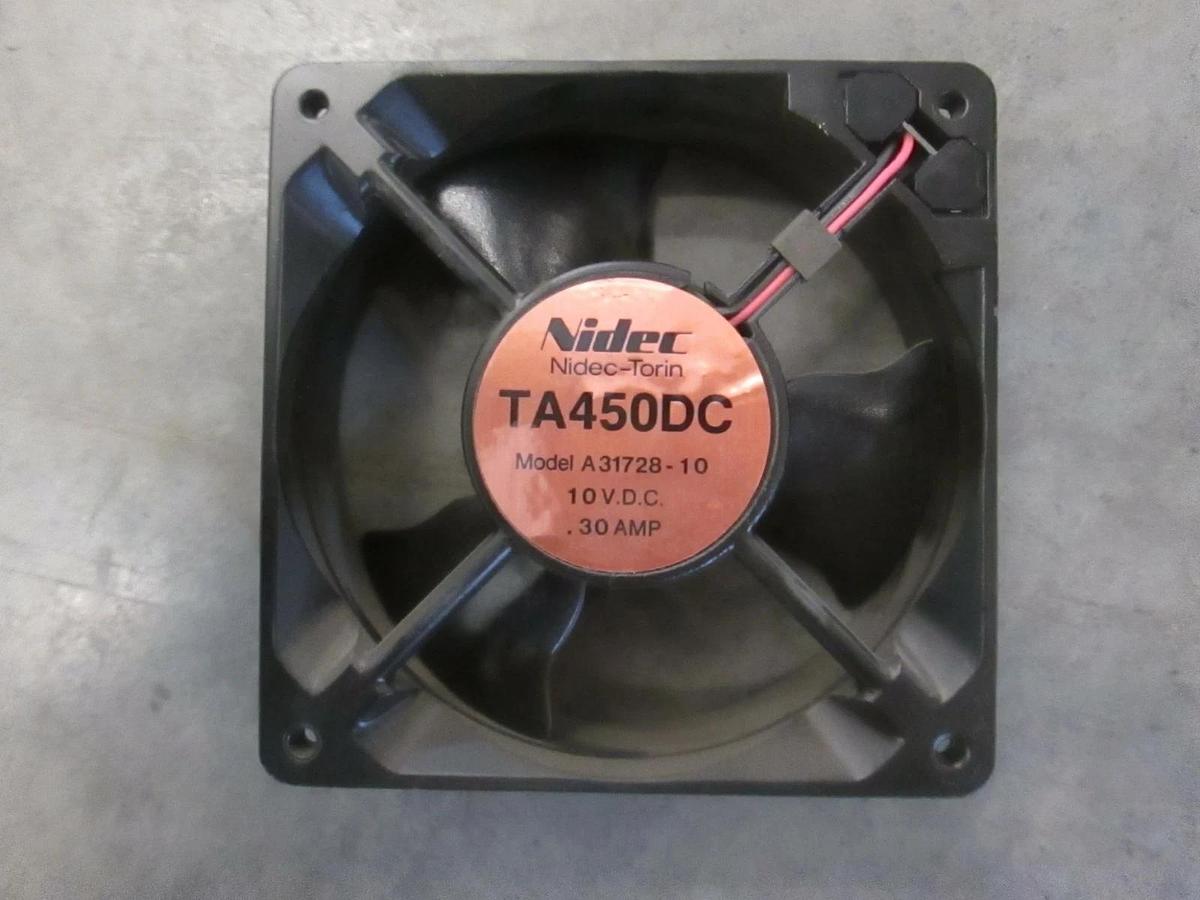 Used Nidec- Torin TA450DC, A31728-10, Cooling Fan, .30A, 10 VDC, Used