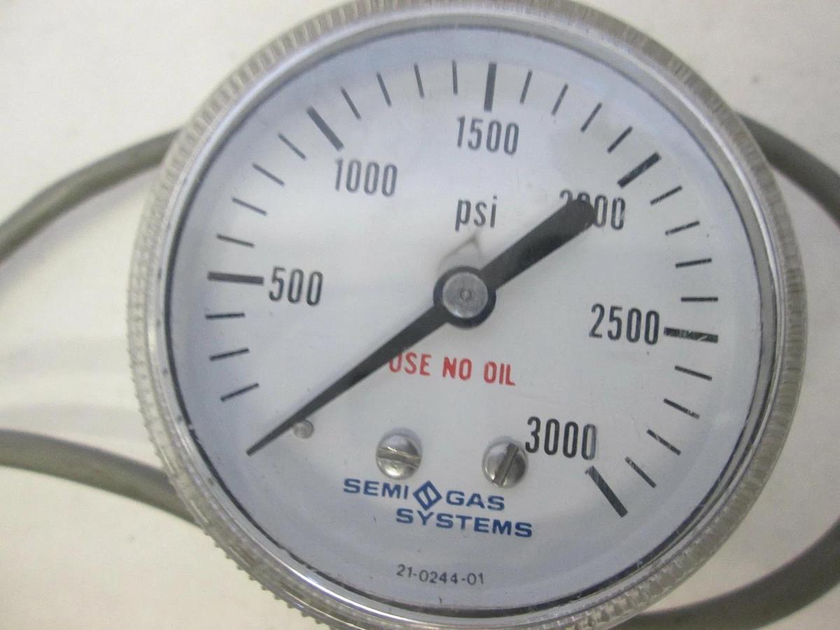 Used Span, Type 2, IPS 122, 21-0244-01, Pressure Gauge Transmitter, 0-3000 PSI, Used