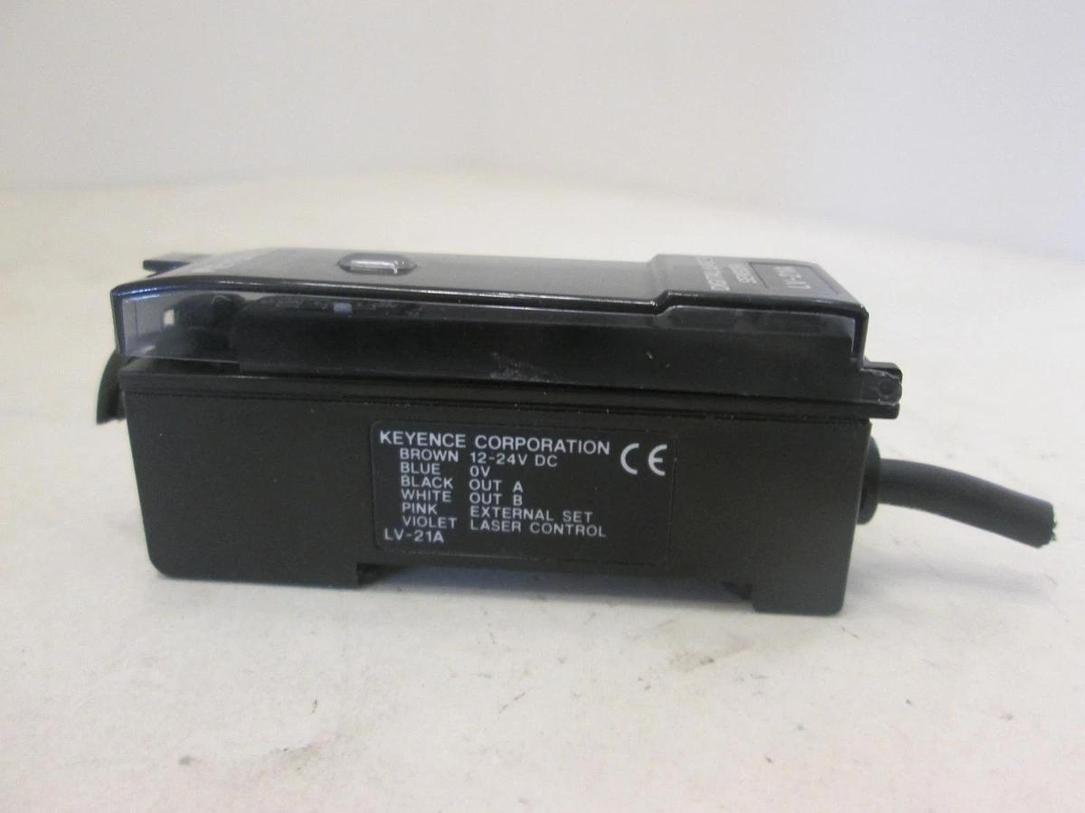 Used Keyence, LV-21A, Digital Laser Sensor, Used