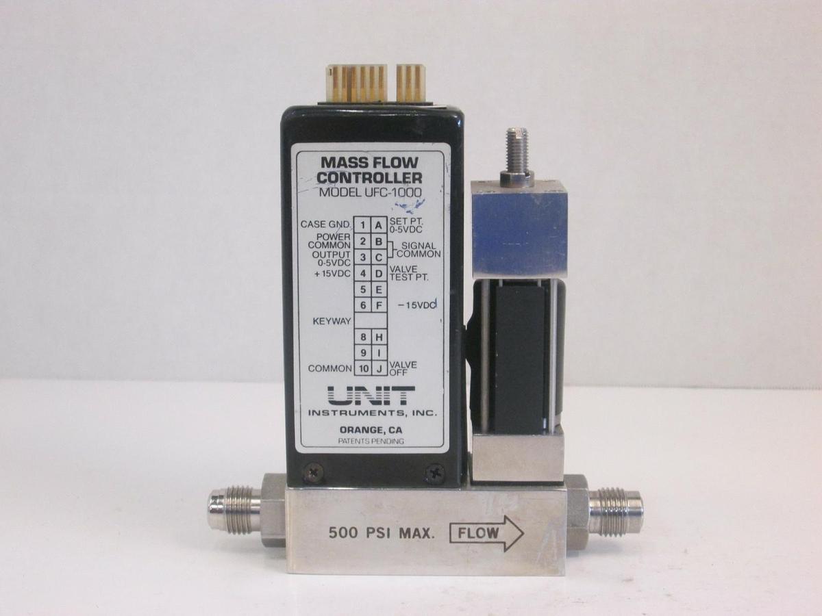 Used Unit UFC-1000, MFC, Mass Flow Controller, O2, 10 SLPM, Used