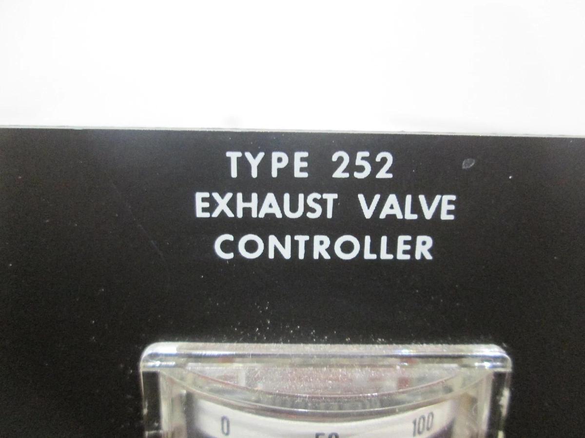 Used MKS, Type 252, 252C-1-VPO, Exhaust Valve Controller, Used