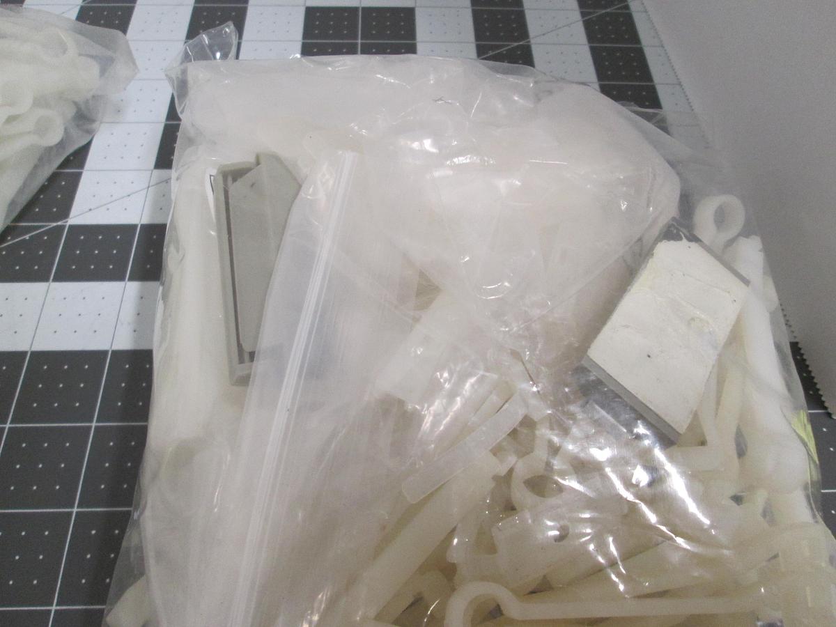 Used SPC Technology Voltrex, LFCC-5, Flat Cable Loop Clip Nylon Nature Lot Of 3