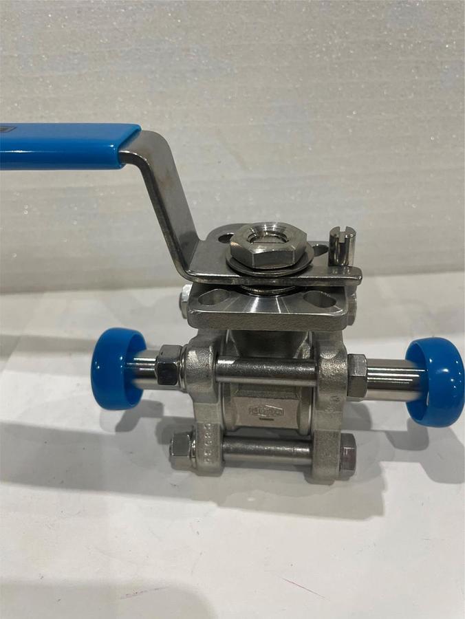 Used Dixon, 1/2"-C8M 1000WOG, Ball Valve, Clamp, Used
