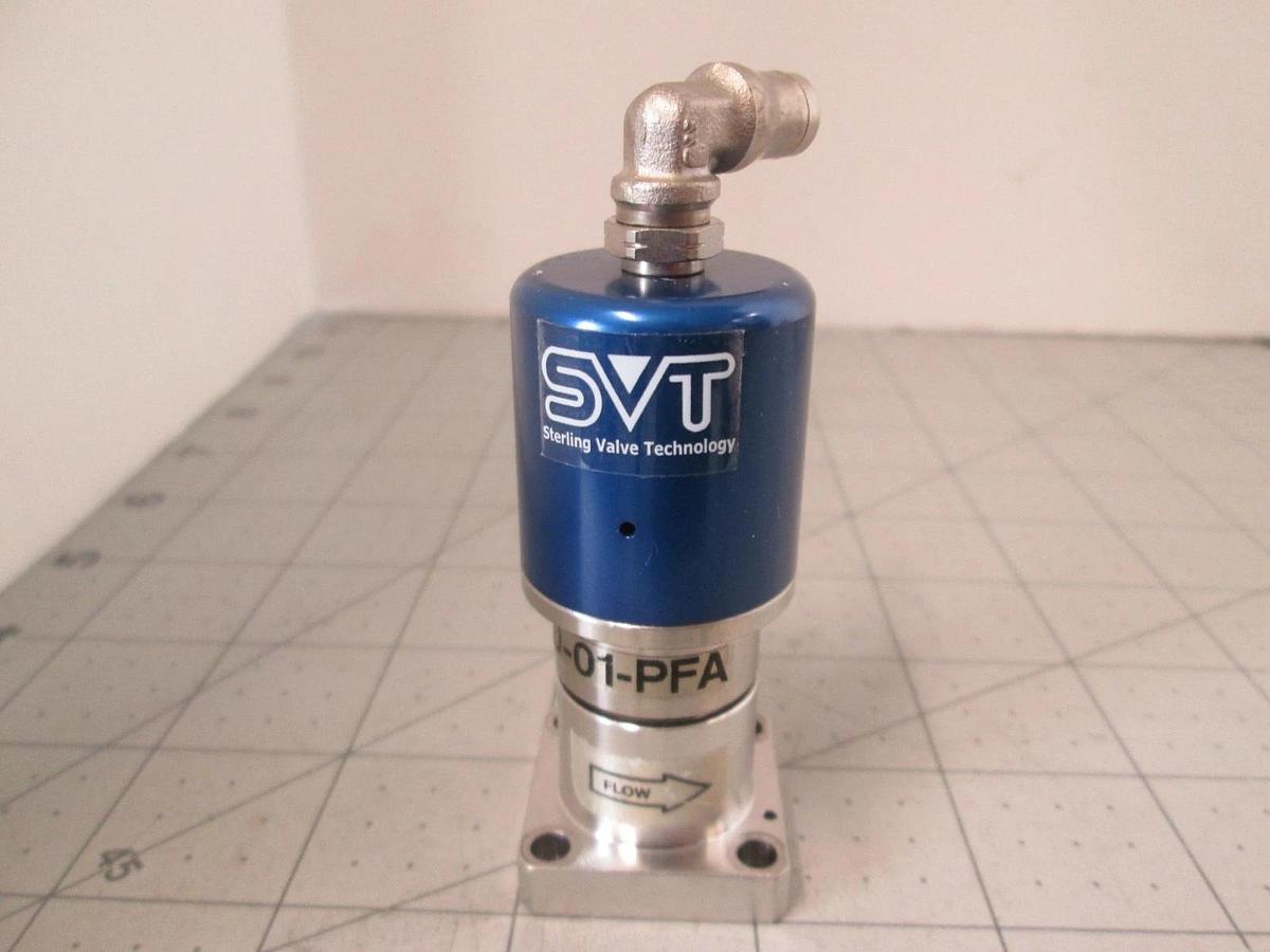 Sterling Valve, Series 110, Pneumatic Low Pressure Valve, Surface Mount, New
