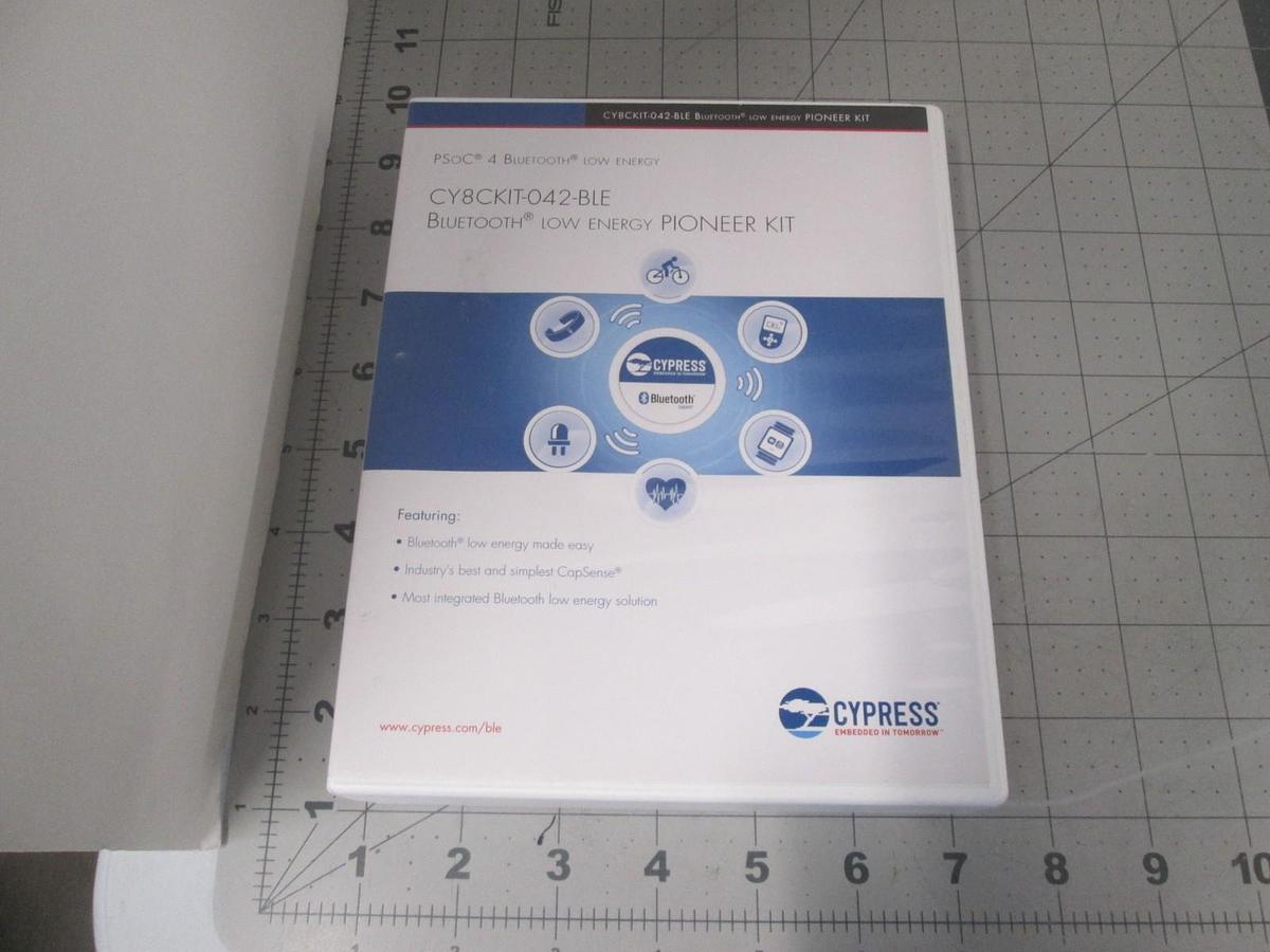 Used Cypress, CY8CKIT-042-BLE, Bluetooth Low Energy Pioneer Kit, New