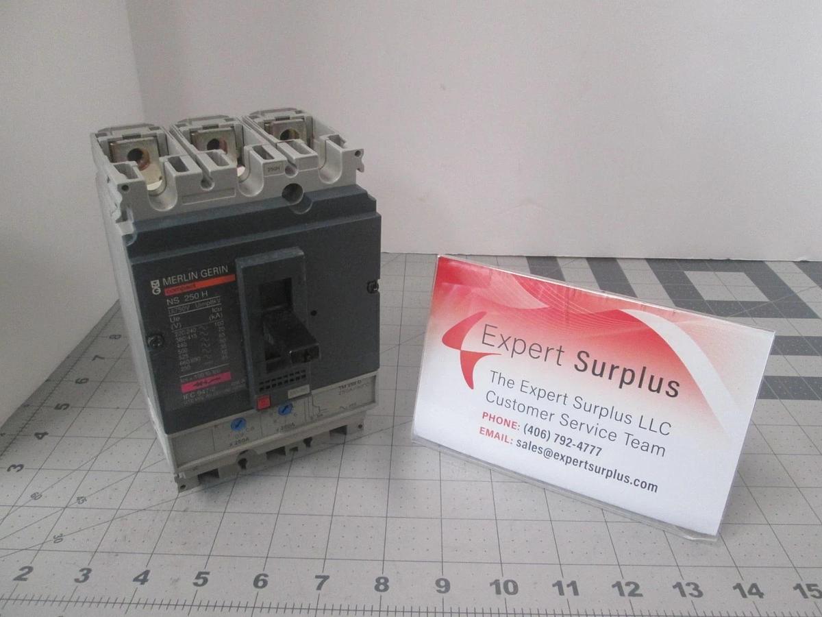 Merlin Gerin, NFHFE36250, Circuit Breaker, 250A, 3 Pole, New