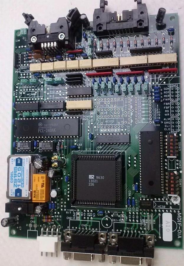 Used TEL Tokyo Electron MDIF-01A-1 T-Bawl Control Unit PCB Assembly, Used