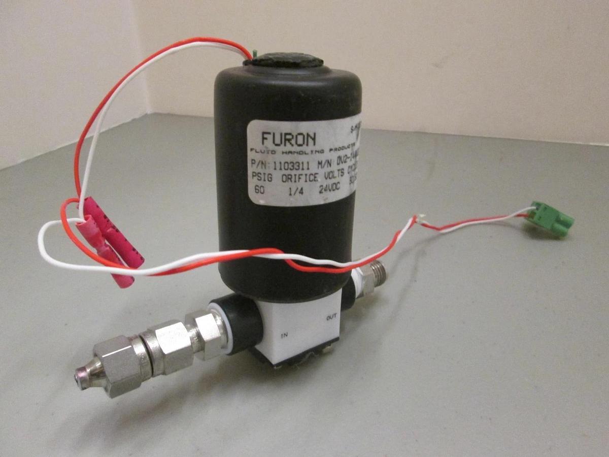 Used Furon, Solenoid Valve, DV2-144NOD2, Used