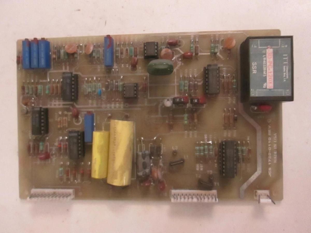 Used Schumacher JCS 1730-0110 PCB Assy, Working When Removed for a bubbler