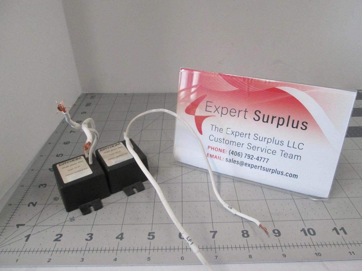 Used Crydom, Type IF25, Sigle Phase Filter, Used, Lot of 2