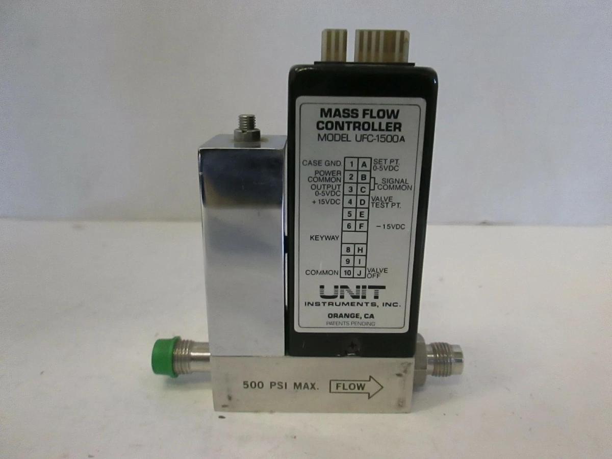 Used Unit UFC-1500A, Mass Flow Controller MFC, O2, 1000 CC, Used