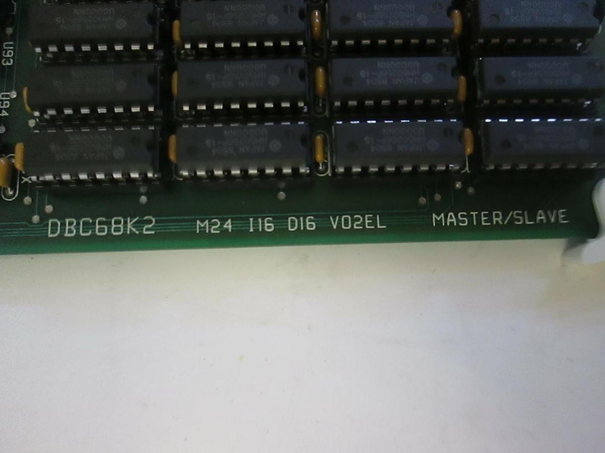 Used Microbar Systems, Master/Slave BD M24 116 D16 V02EL w/ Zendex ZBX-348 PCB, Used