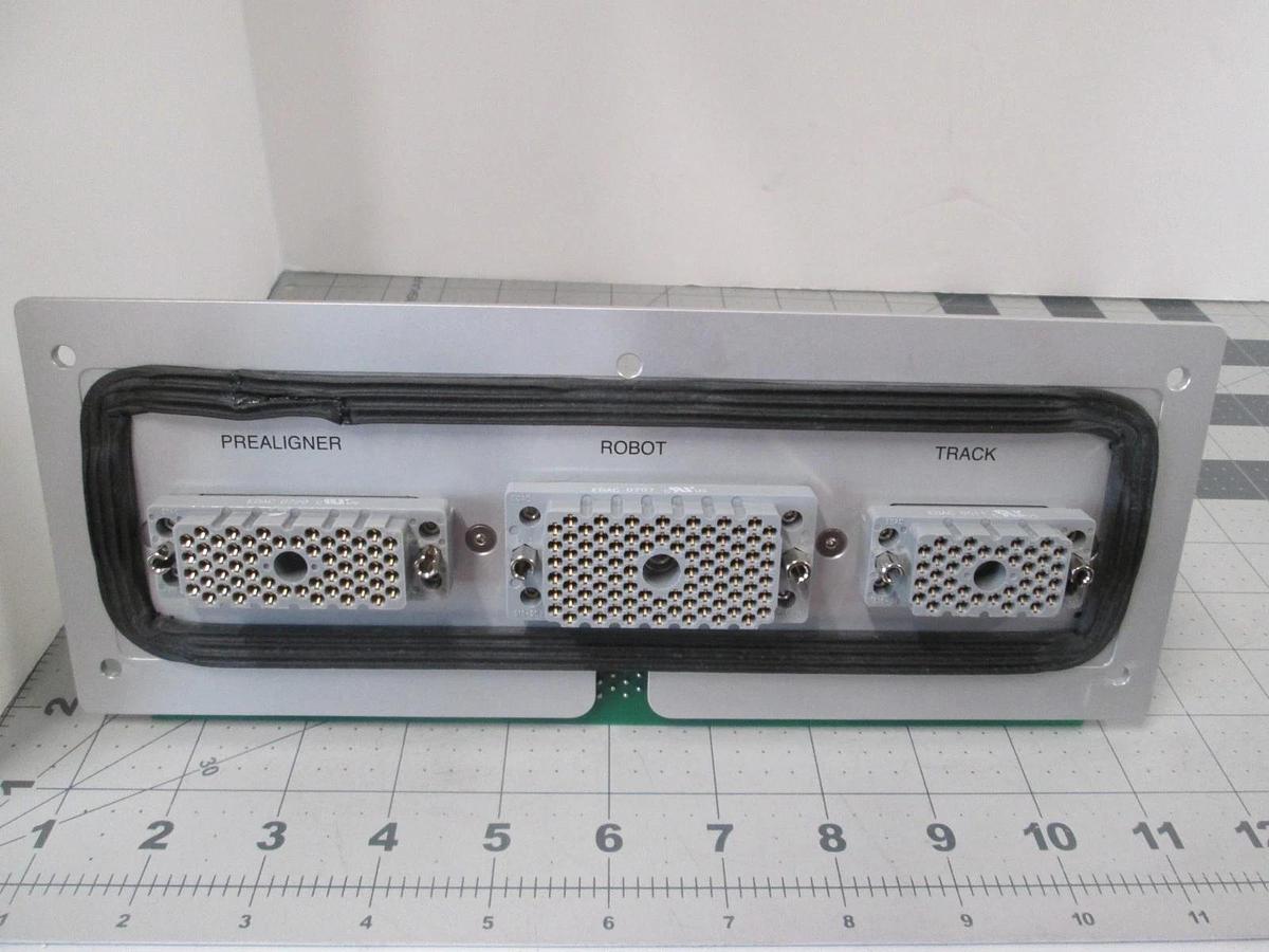 Genmark Automation, 950222011 w/ PCB, Breakout Bulkhead Panel, Brushless, New