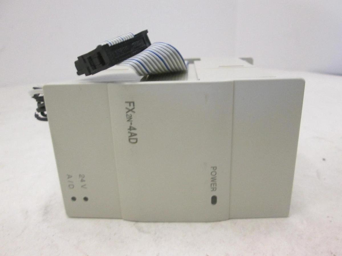 Used Mitsubishi, FX2N-4AD, Programmable Controller, DC24V, Used