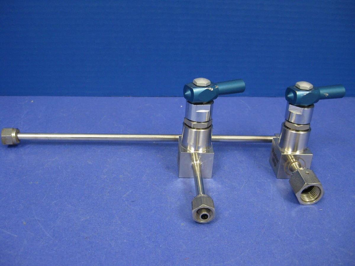 Used Parker Manual Shut Off Valve Assy, Used