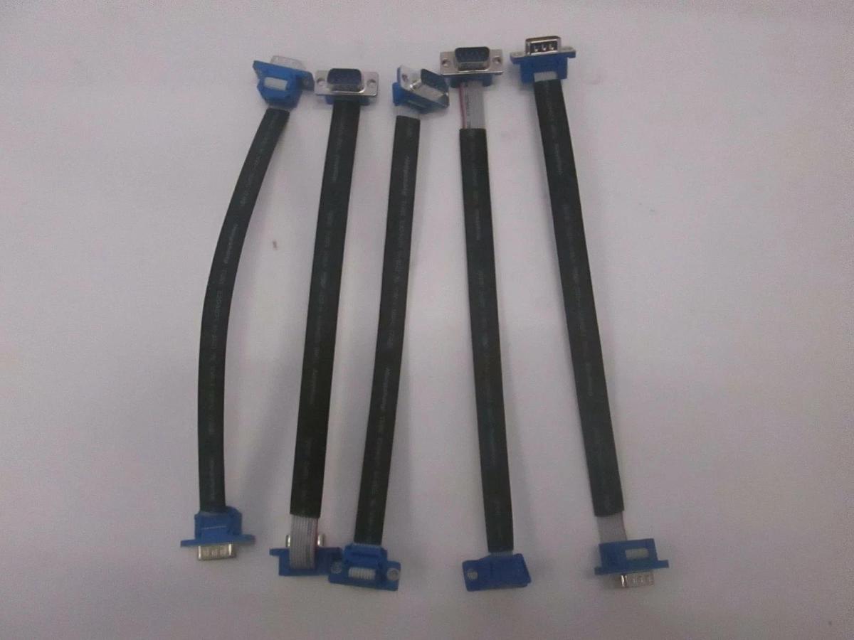 Used Hongshang, Tube E204071, H-2(Z) 9 Pin Connector Cable, Used, Lot of 5
