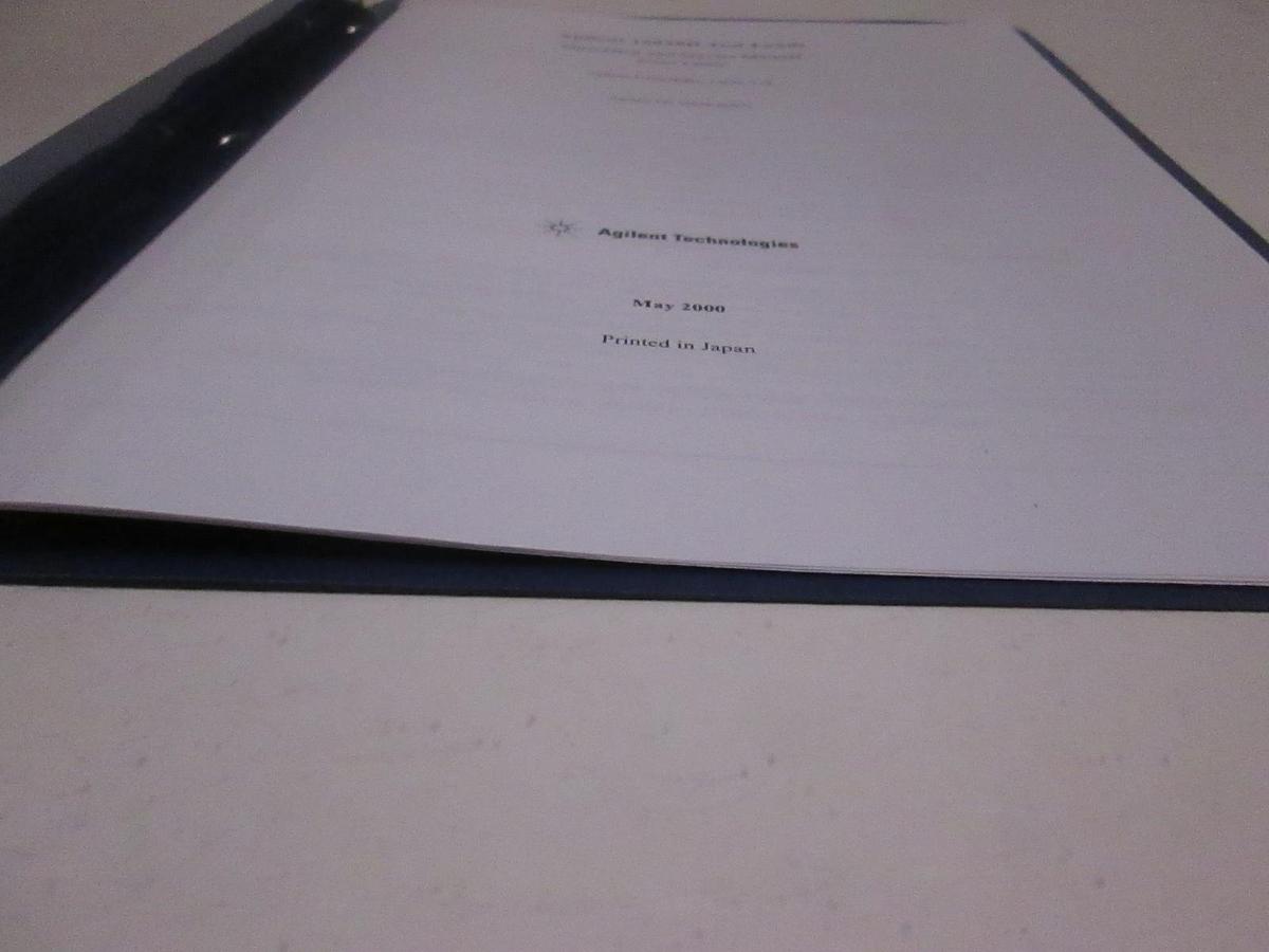 Used Agilent 16048D Test Leads, Operation and Service Manual, Used