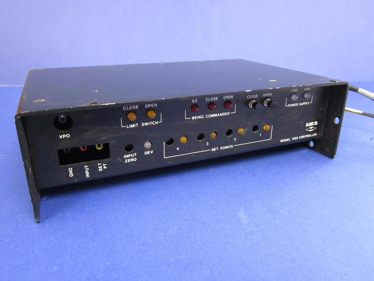 Used MKS Model 1252 Throttle Valve Controller