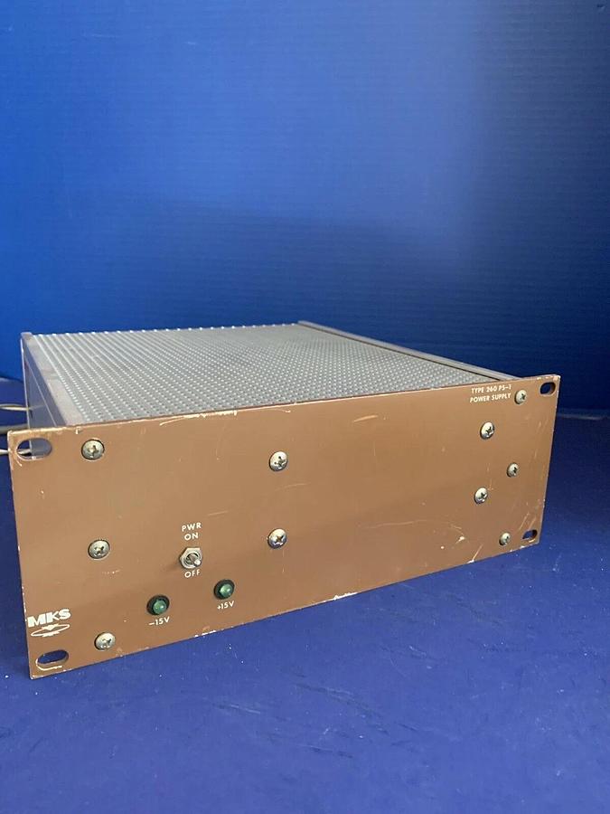 Used MKS Type 260 PS-1 Power Supply 260PS-1SPPC, Used