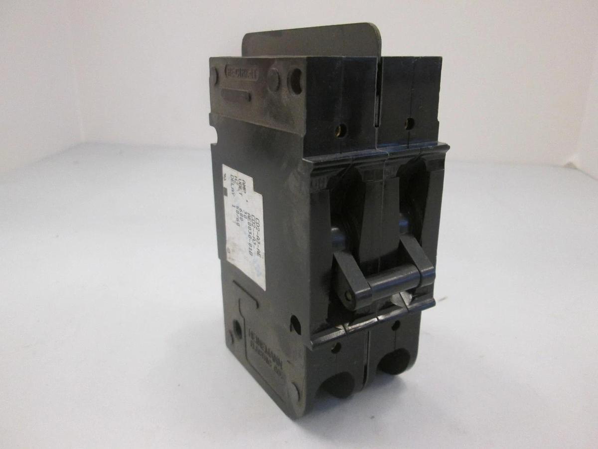 Used Heinemann, CD2-A3-AE0030-01B, Circuit Breaker, 30A, 600V, 2 Pole, Used