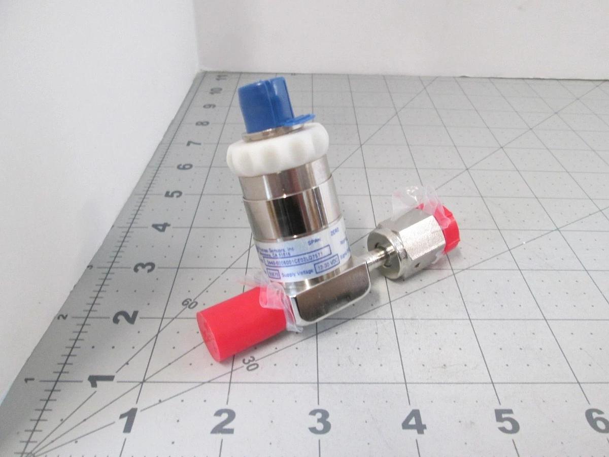 Precise Sensors, 3443-0006001CE02LQ7571, Pressure Transducer, 12-30 VDC, New