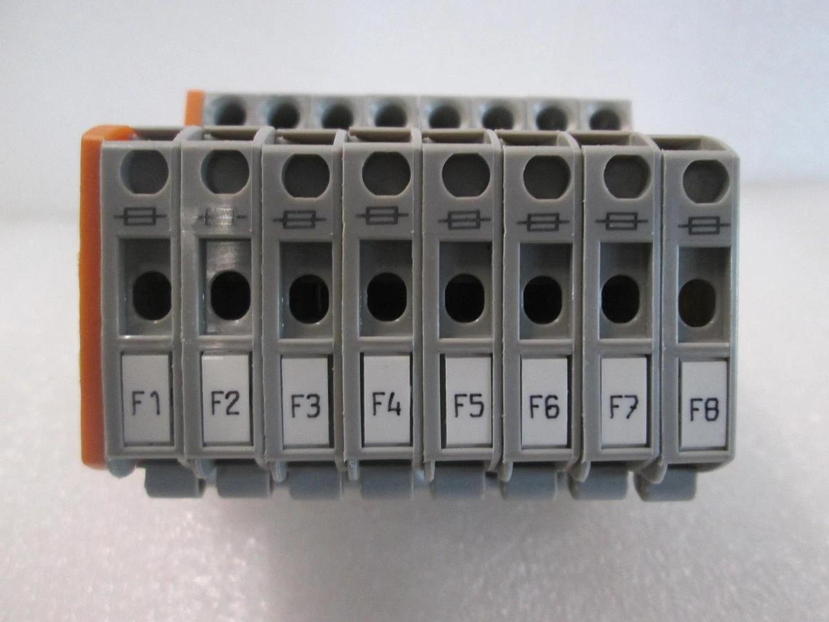 Used Wago, 281 and 249 (8) Terminal Block Assy, Used