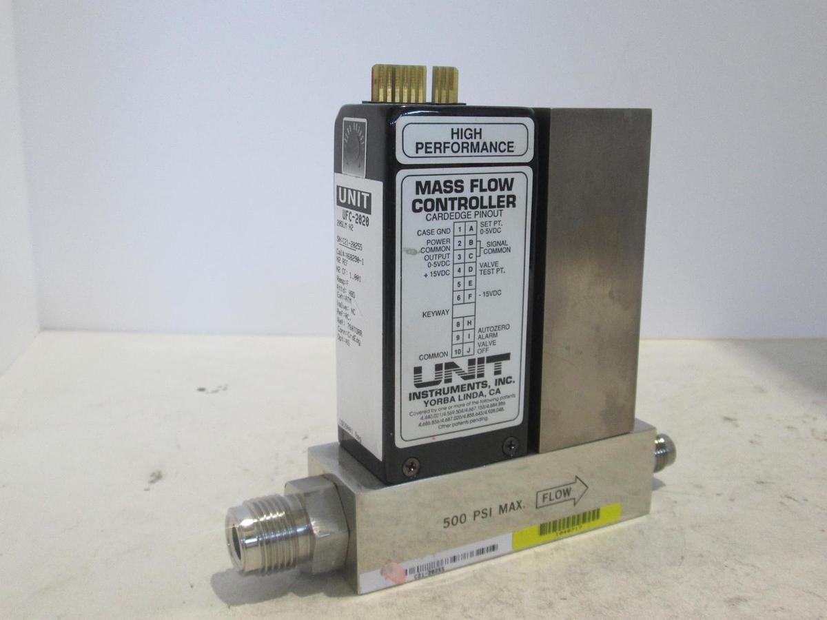 Used Unit, UFC-2000, Mass Flow Controller, 20 SLM, H2, Used
