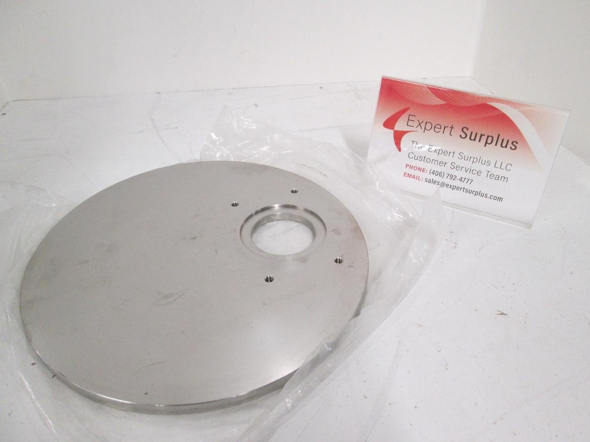 Used Cryco, 6" Wafer Door Plate, 1.25", Cleaned, Used