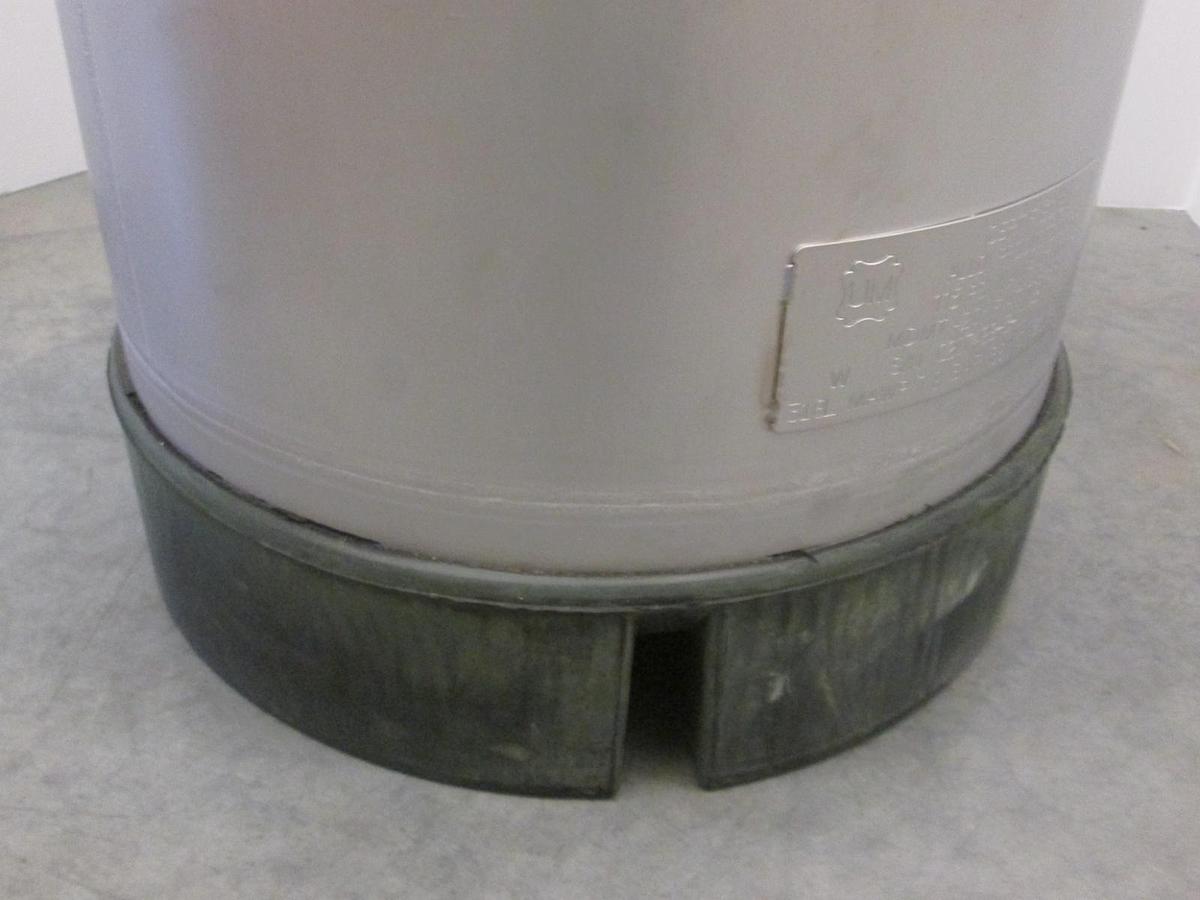 Used ALLOY PRODUCTS CORP, 5GAL PRESSURE CANISTER 12" DIA WIDE MOUTH, New