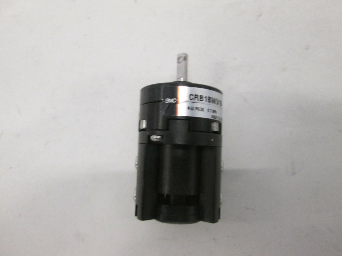Used SMC, CRB1BWU10-180S, Miniature Rotary Actuator, Used