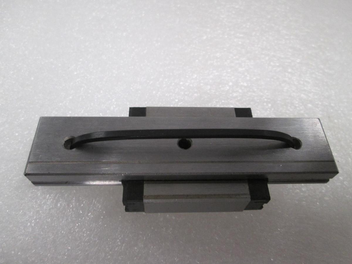 Used Misumi, SSEBW 12, Linear Bearing Guide Block w/ Guide Rail, New