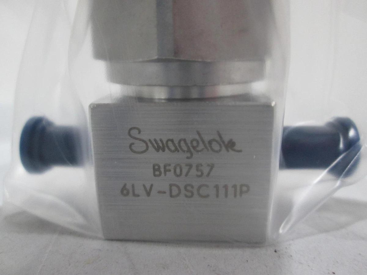 Swagelok, 6LV-DSC111P, Manual Diaphragm Valve, New