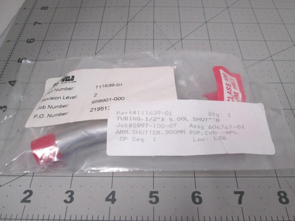 Arm, Shutter, 300mm RVP, CVD-APL, 1/2" x 5.00L Tubing, New