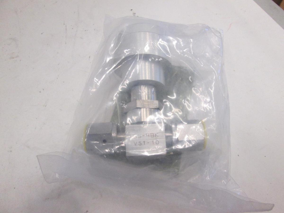 Nupro Pneumatic Valve SS-4BK-V51-1O, 1/4" FVCR, New